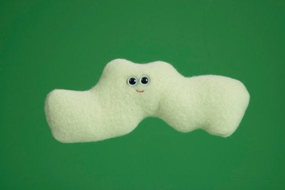 Green plush colon