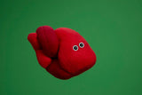 Red plush heart